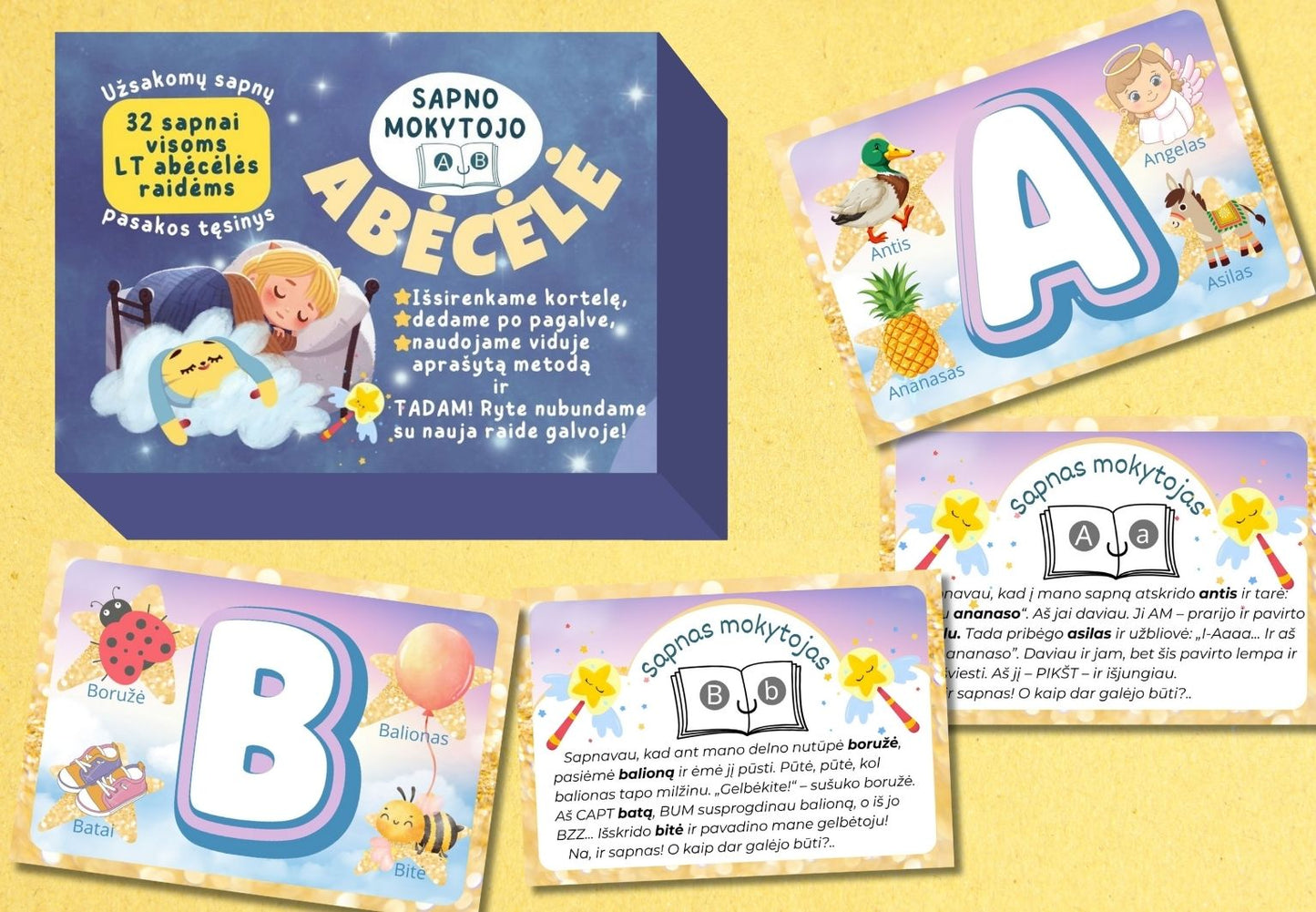 Sapno mokytojo abėcėlė
