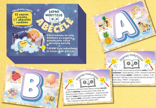 Sapno mokytojo abėcėlė